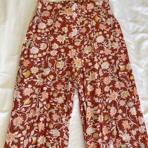 Billabong Floral Wide-Leg Pants